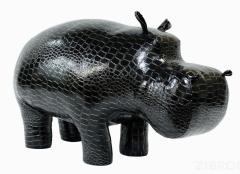 Пуф Бегемот Дизайн Сaiman Black