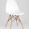 Eames стол 70 см, 4 стула Eames DSW белые 