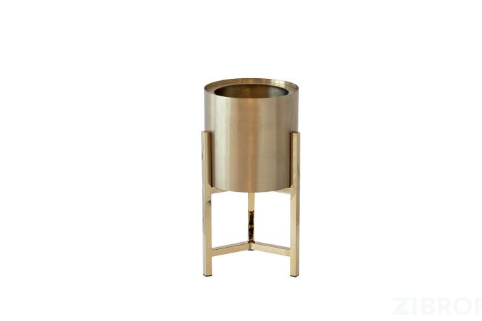 13RXFP3105M-GOLD Подставка под цветы золото d25*50cм 