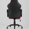 Игровое кресло компьютерное TopChairs Racer Midi черно-красное геймерское 