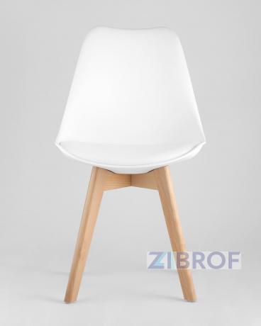 Обеденная группа стол Берген 160-220*90, 6 cтульев Frankfurt белые 