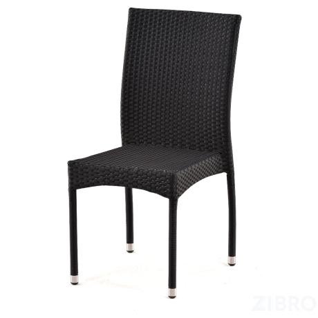 Стул из искусственного ротанга - Y-292A black 