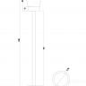 Ландшафтный светильник Outdoor O039FL-01B 