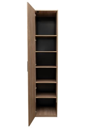 GD-10014/2-3 Шкаф Alto пенал c полками,цвет дуб Урбан Кофейный, фасад глухой 50*57*228.5см 