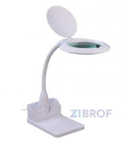 Лампа-лупа на подставке ММ-5-127-Н (LED-D) тип 1 ЛН101.1D 
