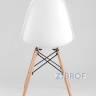 Eames D100, 3 стула Eames DSW белый 