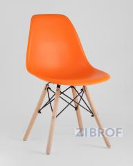 Стул Eames Style DSW оранжевый