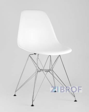 Eames диаметр 100 см, 6 стульев Eames DSR 