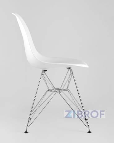 Eames диаметр 100 см, 6 стульев Eames DSR 