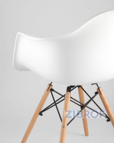 Eames, стол 100 см, 6 стульев Eames DAW 