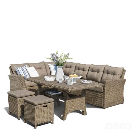 Комплект плетеной мебели AFM-307B Beige 
