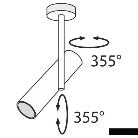 Потолочный светильник Technical C020CL-01B 