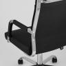 Компьютерное кресло TopChairs Original офисное черное в обивке из экокожи, механизм качания Top Gun