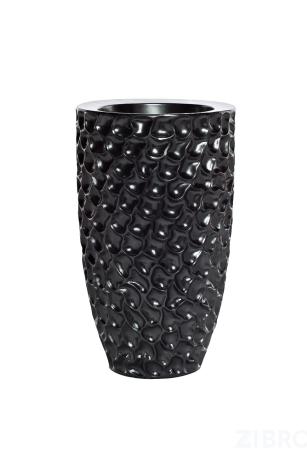 ZS-C785BL-19 Кашпо 32*32*47см цвет жемчужно-черный 