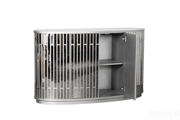 KFG040 Комод зеркальный двухдверный 152*51*92см 
