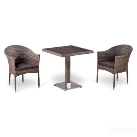 Комплект мебели из иск. ротанга T502DG/Y350G-W1289 Pale (2+1) 