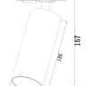 Трековый светильник Technical TR021-1-12W4K